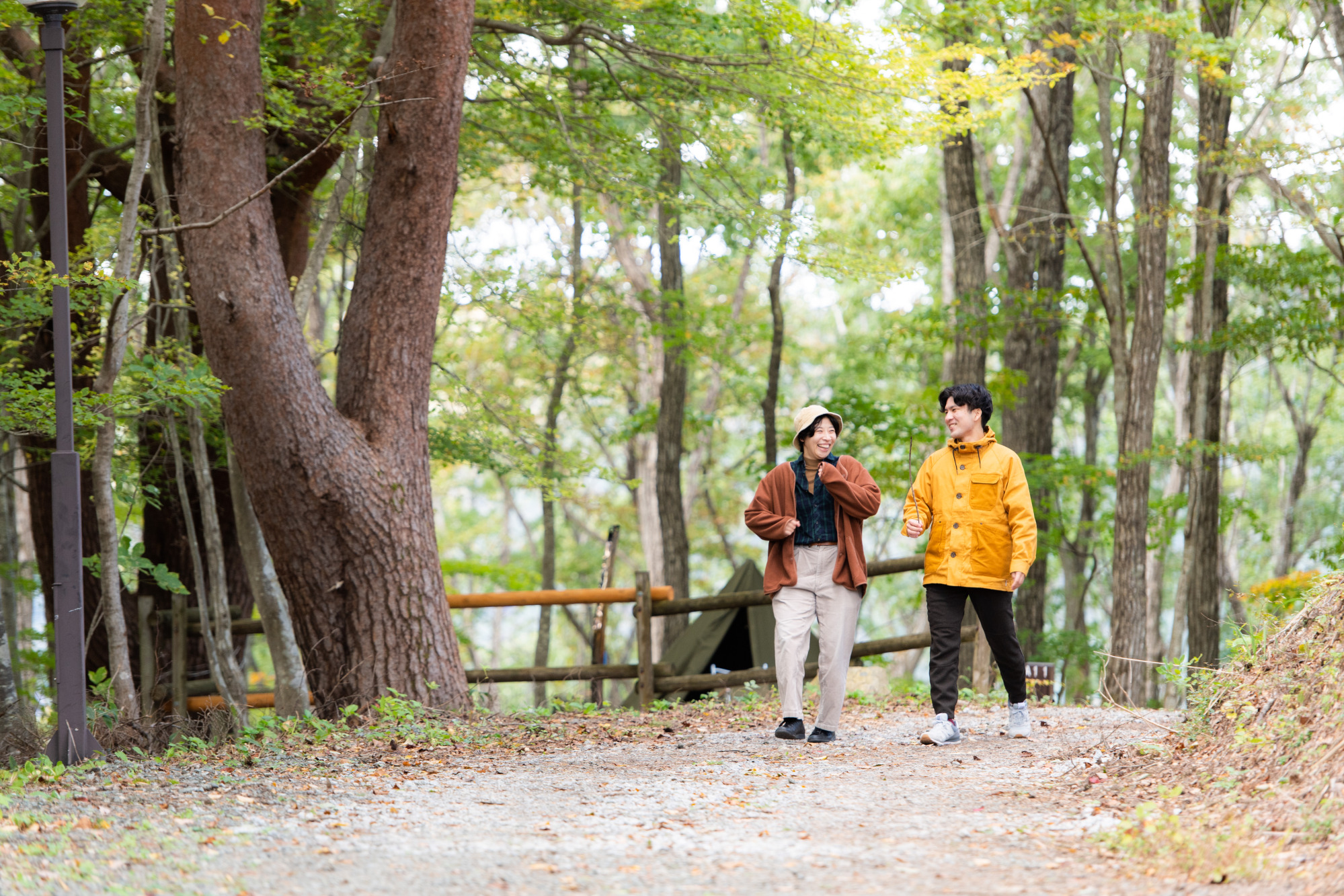遊歩道
ゆっくりと歩いて自然とふれあう。小さな生命や季節の風物詩などに出会えます。