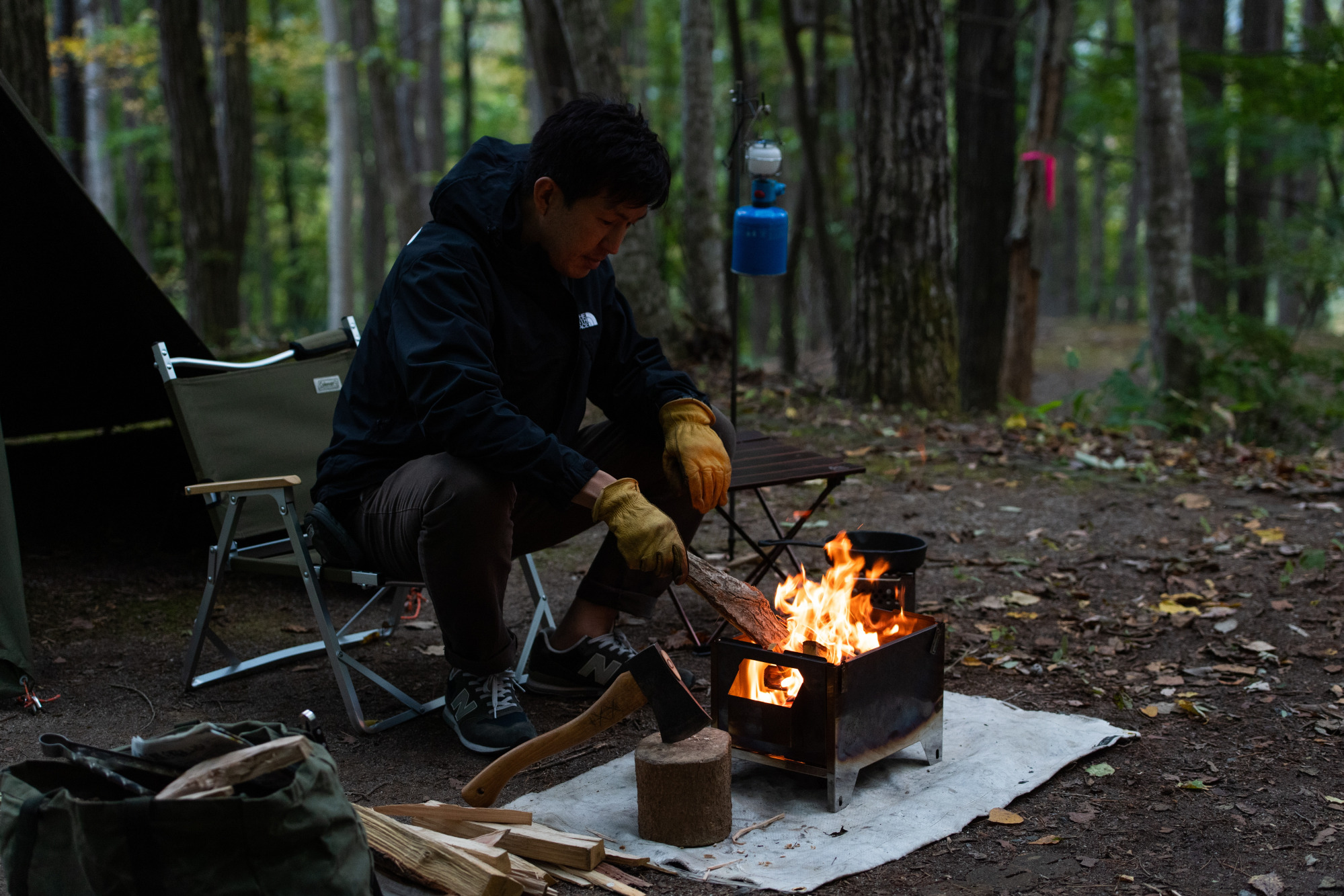 プライベート感があり、ソロキャンにもおすすめ